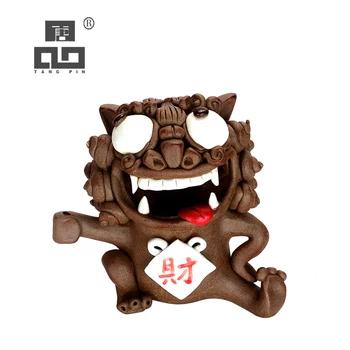 

TANGPIN ceramic tea pets chinese lion cute porcelain teapets handmade chinese kung fu tea accessories