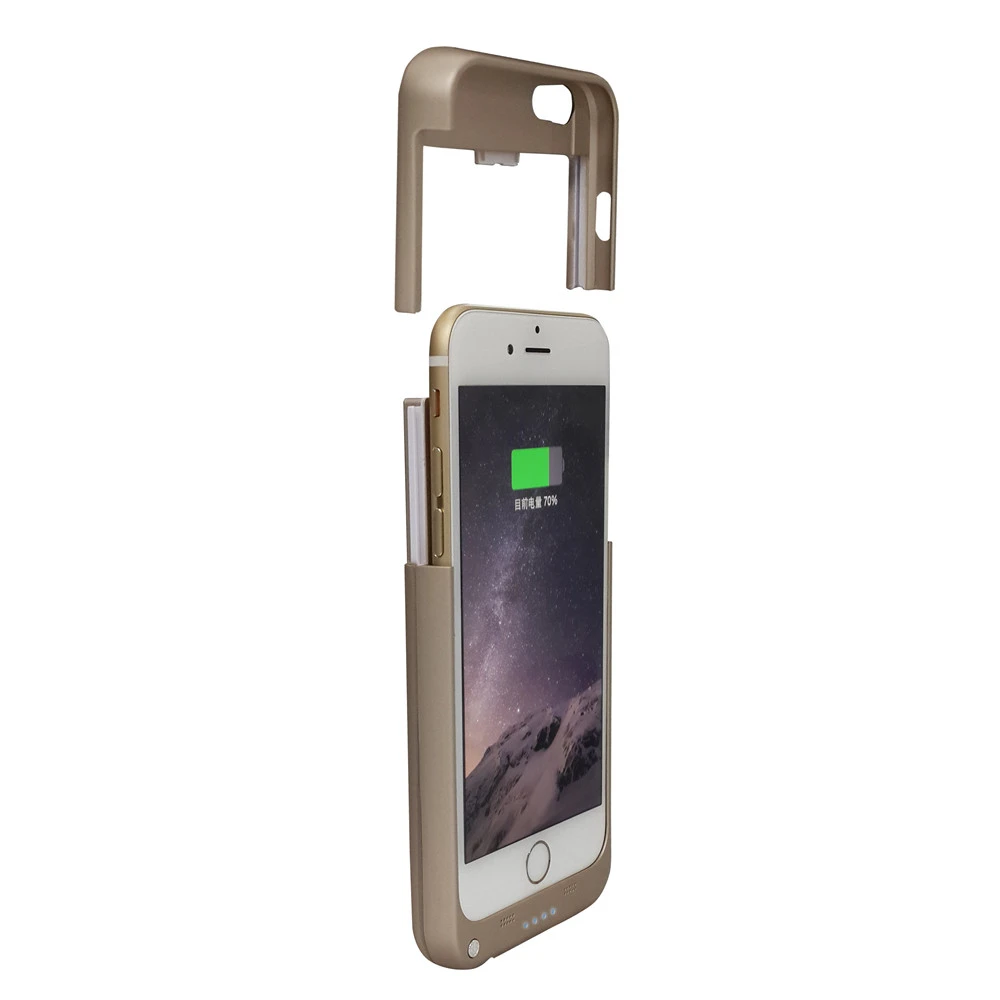 Расширенный телефон батарея мощность Чехол 3200 мАч Power Bank чехол для iPhone 8 7 6s 6