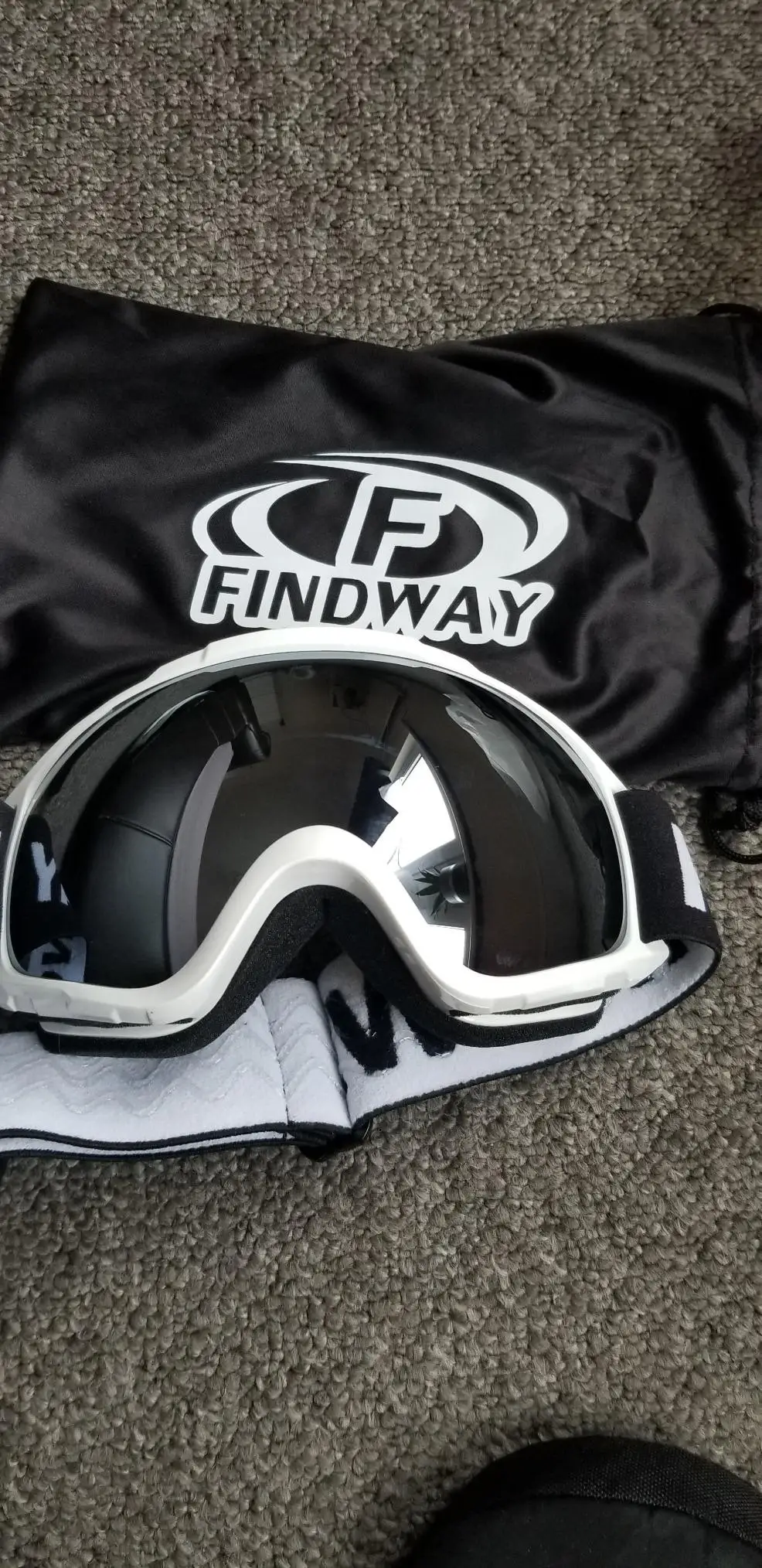 Lunettes De Ski OTG Homme/femme - Verre REVO Cylindrique Anti-UV Et Anti-buée - Compatible Casque Et Lunettes De Vue