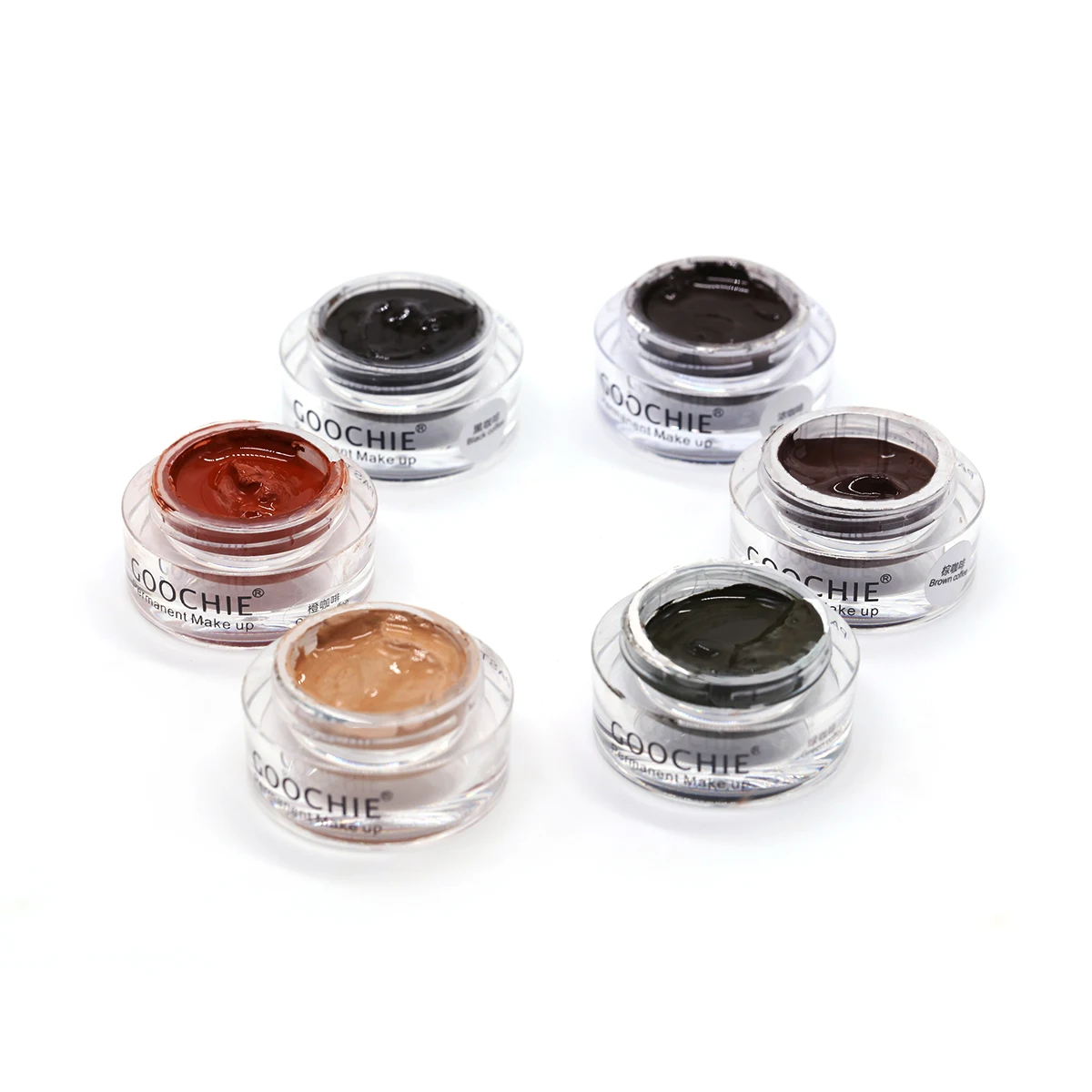 Tattoo Ink Pigment Goochie Eyebrows Microblading Manual Pen Ink Paste Permanent Makeup