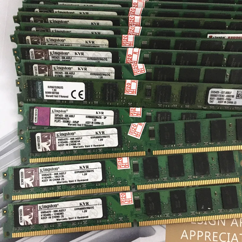 Память для настольного ПК Kingston ddr2 2 ГБ 800 МГц KVR800D2N6/2G ram б/у в хорошем состоянии |