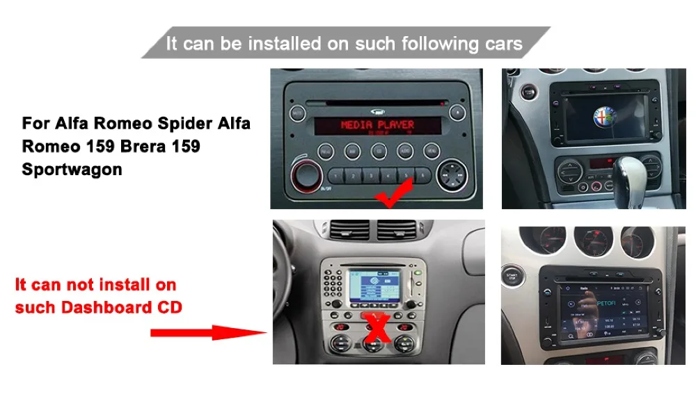 Android 9,0 автомобильный DVD gps навигатор для Alfa Romeo Spider Alfa Romeo 159 Brera 159 Sportwagon Радио стерео автомобиль mulmedia