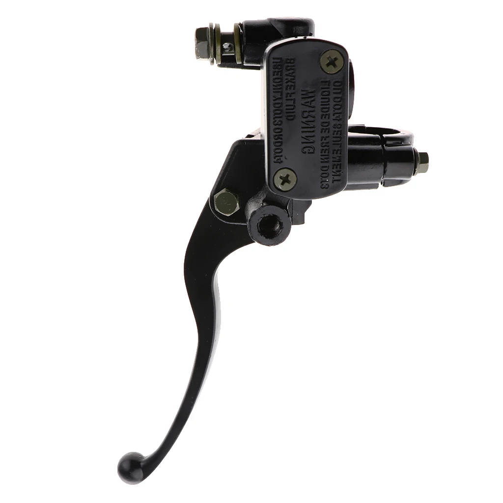 Hydraulic Brake Lever Master Cylinder Front Left Side for 50cc, 125cc, 150cc, 250cc, GY6 with Lever Pump