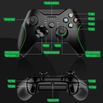Para Xbox uno Wireless Gamepad controlador remoto Mando control juegos para Xbox One PC Joypad Joystick de juego para Xbox One