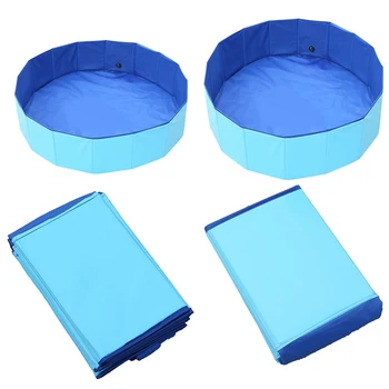 

Dog Pool Foldable Dog Swimming Pool Pet Bath Swimming Tub Bathtub Pet Collapsible Bathing Pool For Dogs Cats