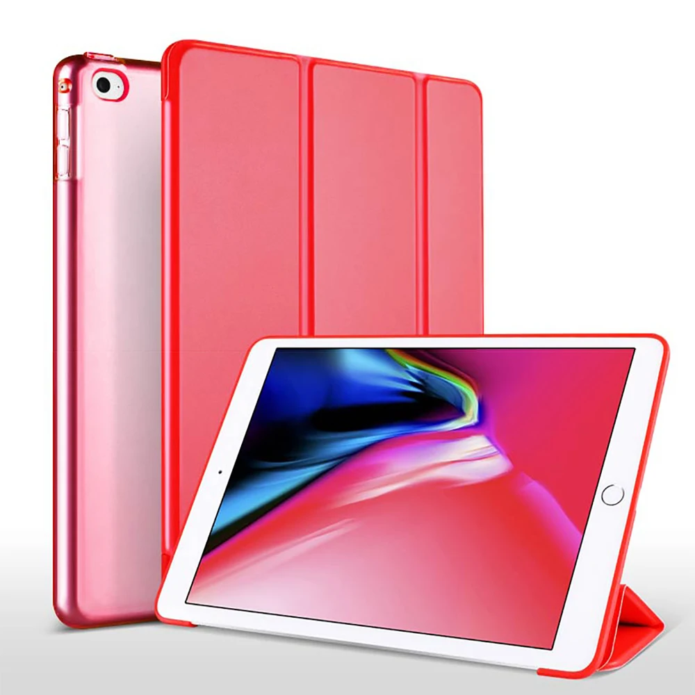 Red 9,7 дюймов, Чехол для ipad Air 2, магнитный, умный, Авто Режим сна, подставка, флип, Copue, для ipad Air 2, чехол, модель A1566, A1567, оболочка - Цвет: Red