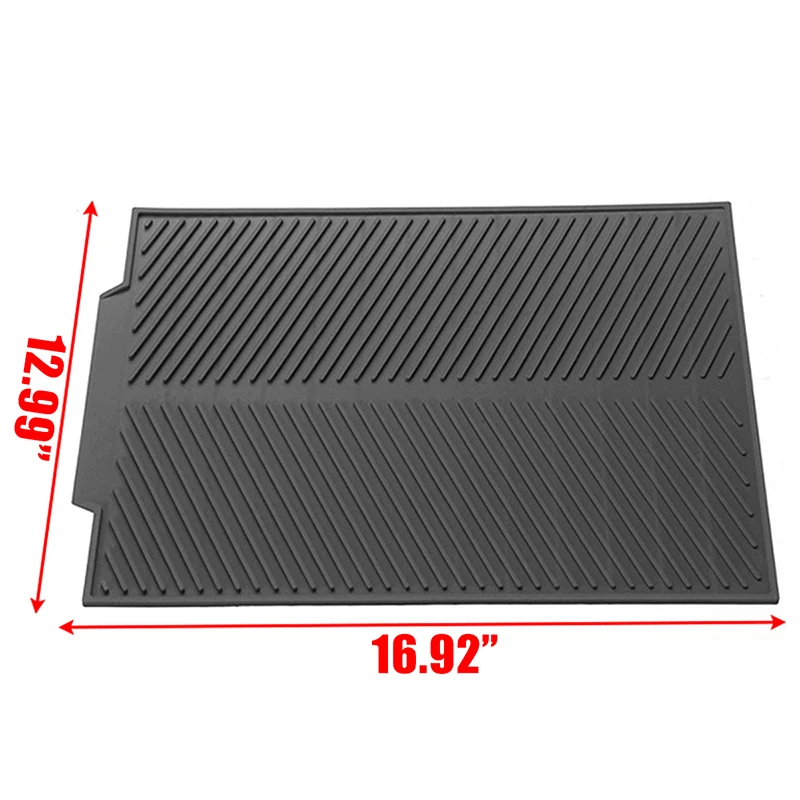 2 Colors Eco-friendly Silicone Drying Pad For Oven Microwave Refrigerator Dishwasher Kitchen Tableware Dish Mat 1 pc