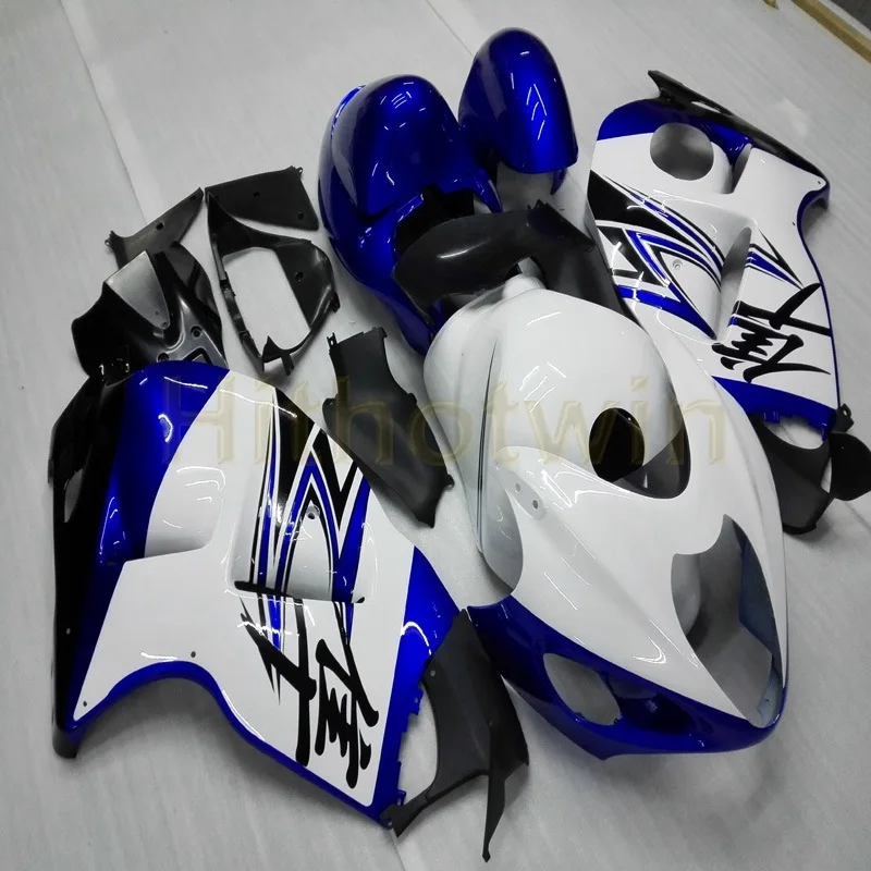 Пользовательские ABS Пластик Обтекатели для Suzuki GSX-R1300 1997-2007 год GSXR1300 97 98 99 00 01 02 03 04 05 06 07 orange+ серебро пламя - Цвет: V