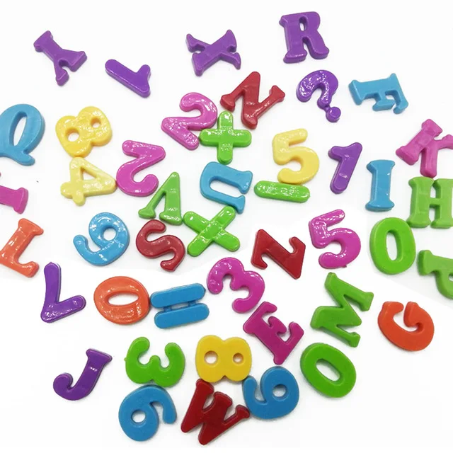 

Educational Alphabet Numbers Digital Magnetic Baby Kids Early Learning Refrigerator Puzzles Toys for Children Game Gifts