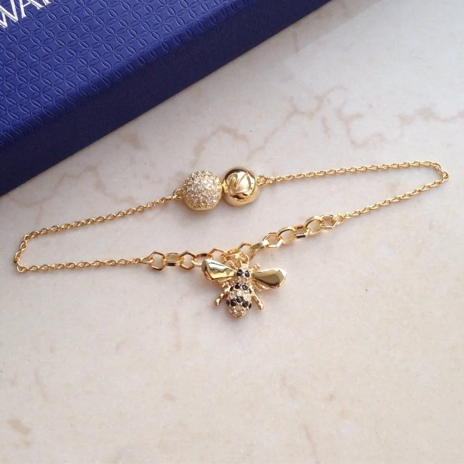 Микро инкрустированный высококачественный пчелиный браслет женский ins модный и универсальный