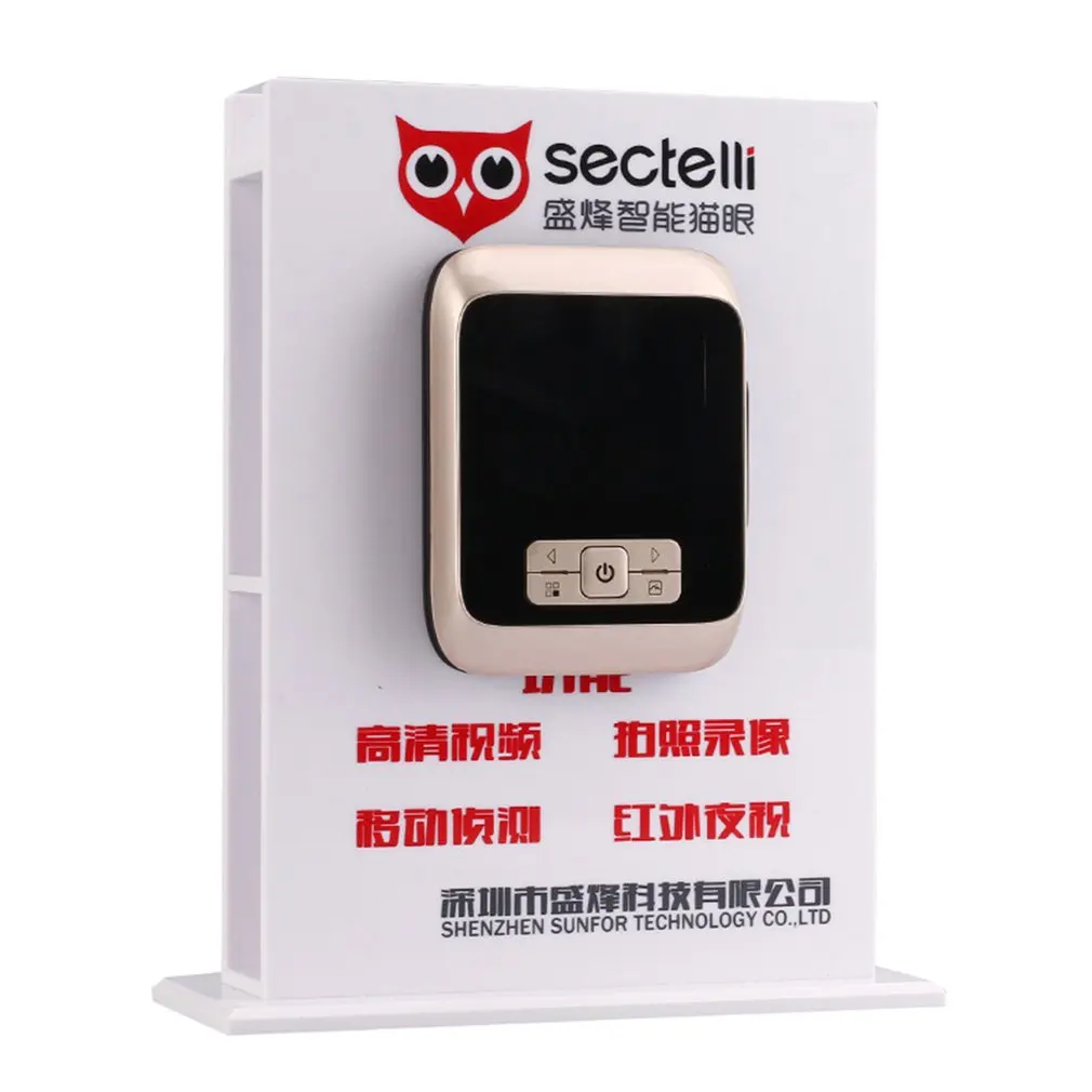 SF530 Wireless Video Doorbell 3.0 inch TFT LCD Display HD Infrared Night Vision Long Standby 120 Wide Angle
