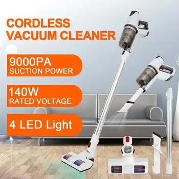 

Cordless Vacuum Cleaner 9000Pa Max Suction Lightweight 2 in 1 Protable Wireless Filter Strong Suction for Home Office