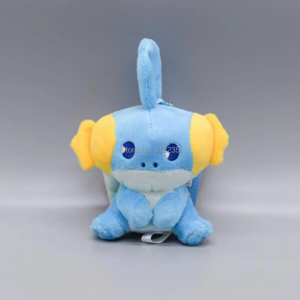 7 шт. милый Сквиртл Froakie Piplup Totodile Mudkip Popplio Oshawott 10 см Плюшевые Keychian кулон мягкие игрушки розничная торговля