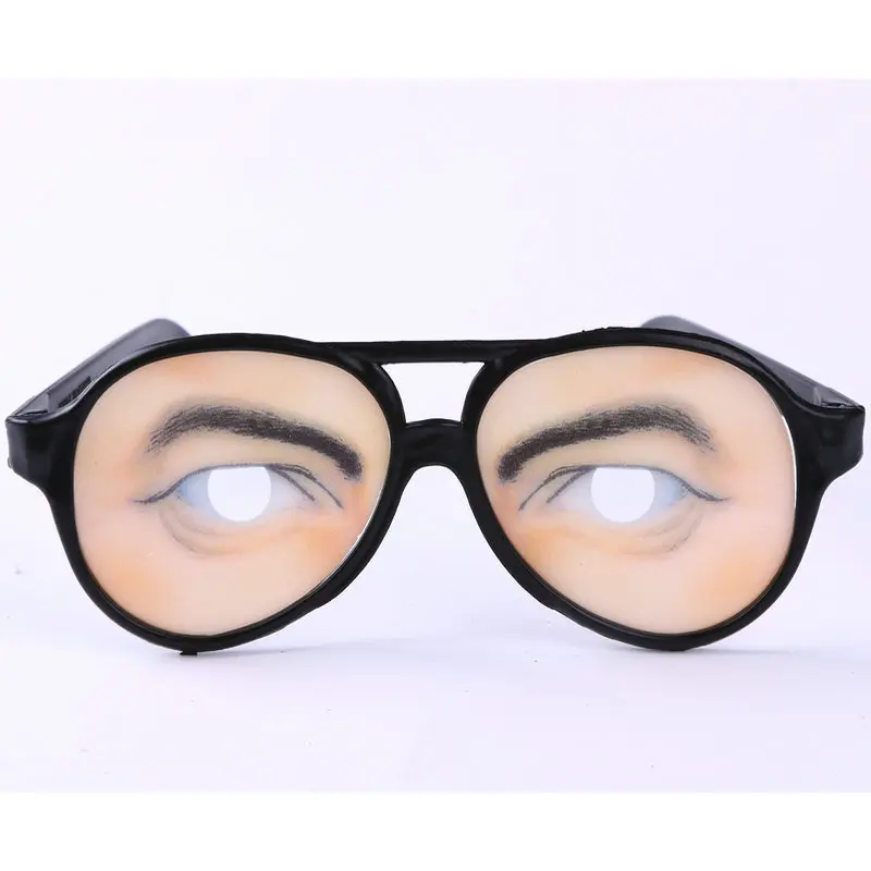 Halloween Makeup Ball Eye Dressing up Props Glasses Fake Glasses Strap Eye Shadow Men And Women Glasses Batch