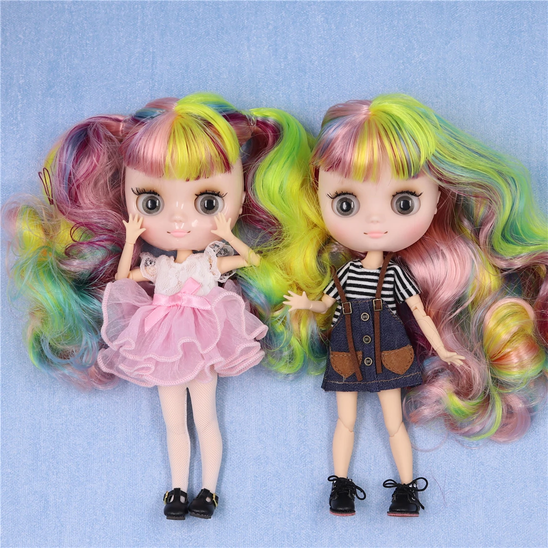 Middie Blythe Doll with Multi-Color Hair, Tilting-Head & Custom Jointed Body 12
