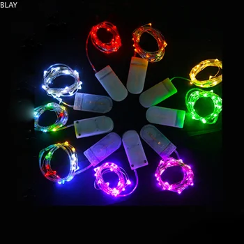 

10Pcs christmas Copper Wire LED String lights Holiday lighting Fairy Garland For Christmas Tree for Wedding Party DIY Decoration