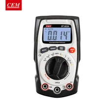 Medidor elétrico automático DT-663H/DT-660B 10a atual da resistência da capacitância do voltímetro da c.c. c.