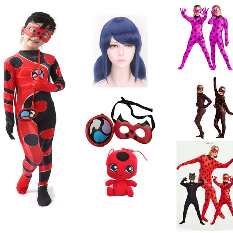 Funny ladybug Anim Costume Disfraz ladybug Costumes for Children halloween Girls Party Cosplay Costume Christmas Fancy Suit Gift Funny ladybug Anim Costume Disfraz ladybug Costumes for Children halloween Girls Party Cosplay Costume Christmas Fancy Suit Gift