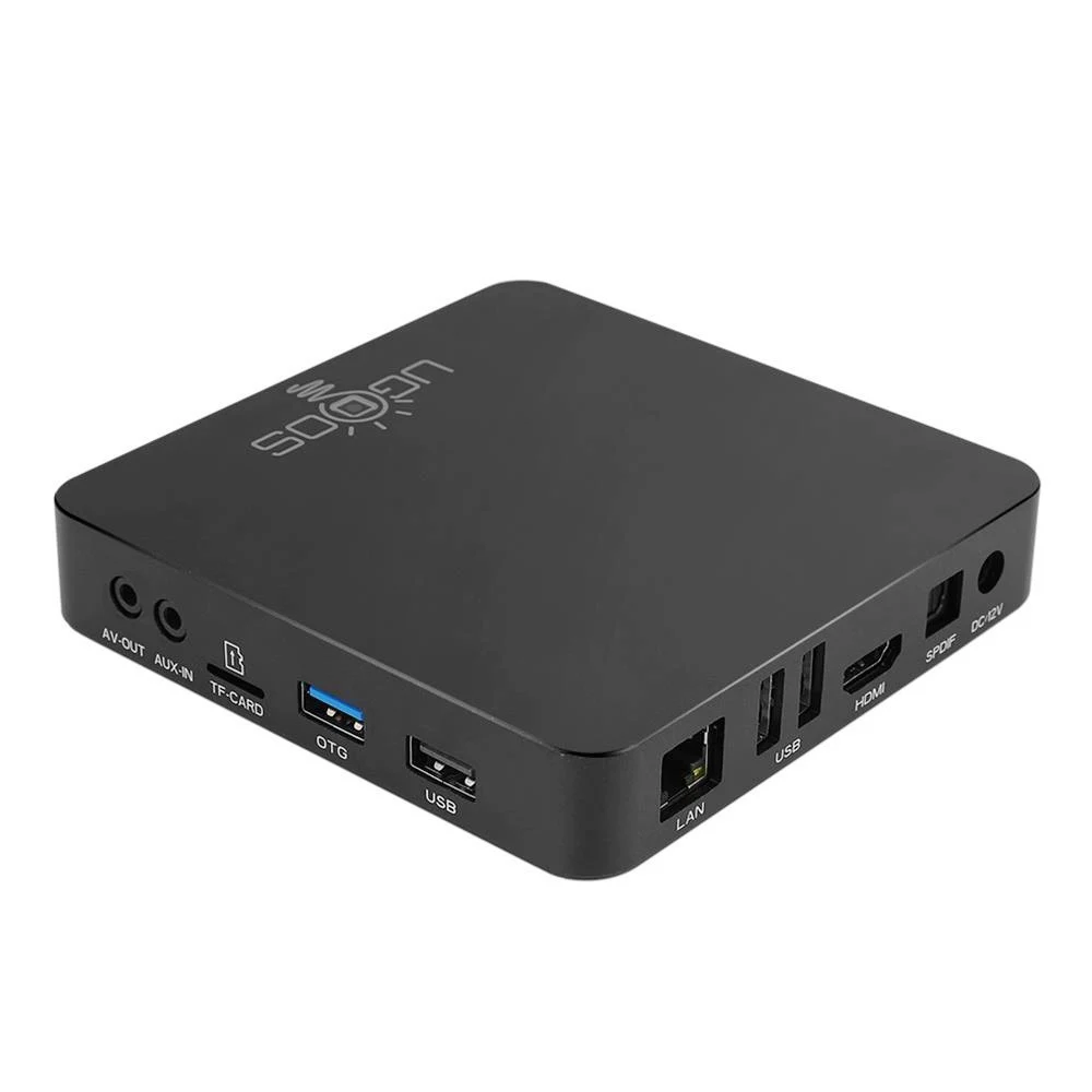 UGOOS AM6 Pro tv BOX Android 9,0 Amlogic S922X DDR4 4 ГБ ОЗУ 32 Гб ПЗУ 2,4/5G WiFi 1000M LAN BT 4K AM6 2G/16G медиаплеер HD OTA