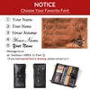 Contact's Genuine Leather Long Wallet Men Coin Purse Male Clutch Walet With Cell Phone Bag Portomonee Card Holder Free Engrave 6