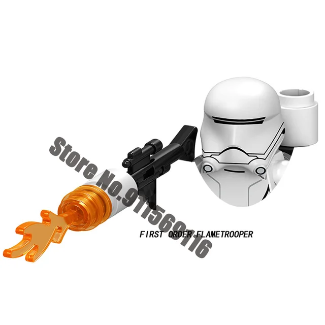 Stormtroopers Building Blocks Snowtroopers Jet Flame Scout Trooper Admiral Thrawn Tarkin Moff Gideon Star Action Figure Wars Toy C-C043