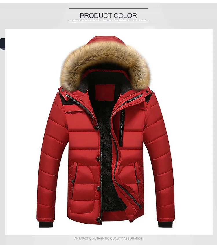 Лидер продаж, куртка с капюшоном, зимнее однотонное пальто для мужчин, Толстая Теплая мужская зимняя куртка, высокое качество, подарок для отца, парка, M-5XL, YA502