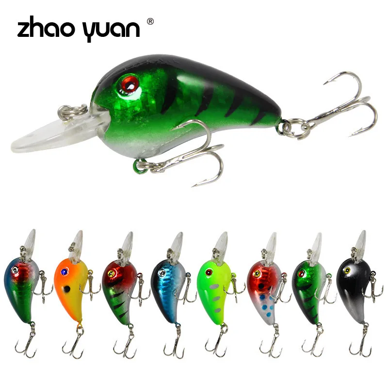 Змеиная головка 6 см/5 5 г рыболовные приманки плавающий Crankbait морской окунь Щука