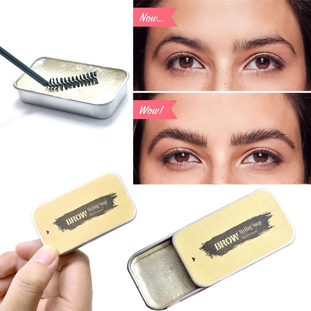 Brows 3D Waterproof Eyebrow Gel Brows Styling Soap Feathery Brows