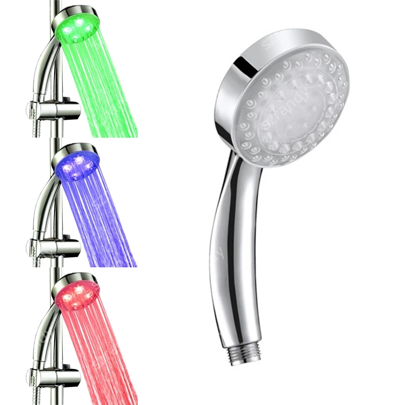 Датчик температуры 3 вида цветов светильник для душа led 8008 A25|shower light|shower showerled shower