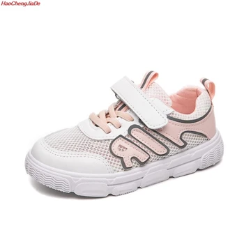 

Children Sport Shoes Spring New Fashion Breathable Kids Boys Net Shoes Girls Anti-Slippery Sneakers Baby School Running Shoes