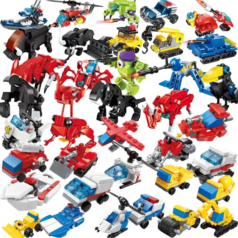 juguetes de construcción y montaje