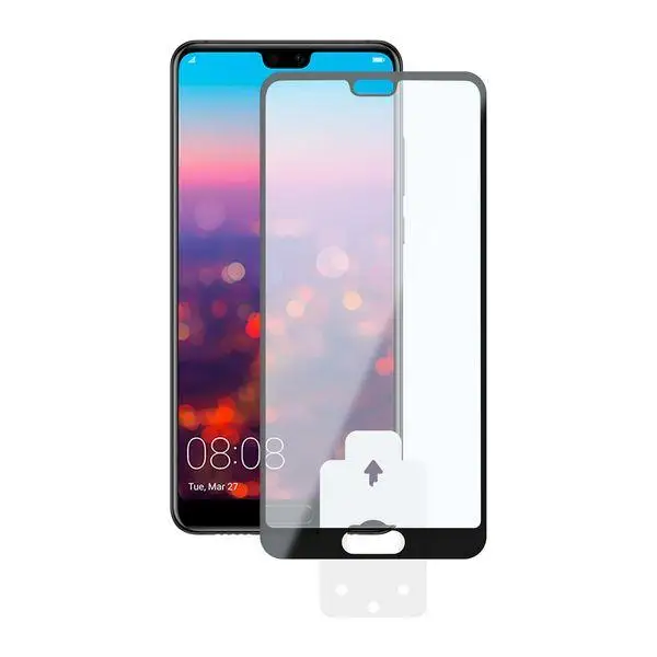 Закаленное Стекло защитное покрытие для дисплея смартфона huawei P20 2.5D черный |