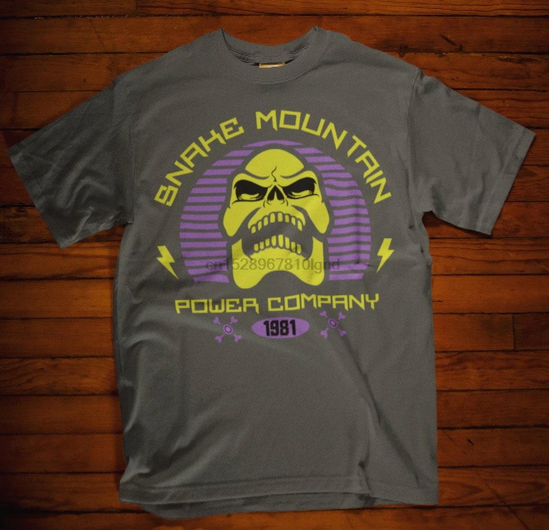 Snake Mountain футболка He-Man Masters Of Skeletor Universe Tee тренировочный топ подарок |