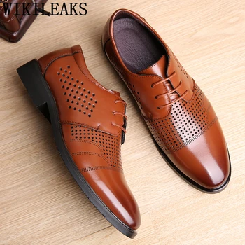 

Black Formal Shoe For Men Luxury Men Party Shoes Brown Dress Men Corporate Shoes Oxford Chaussure Homme Classique Sapato Social