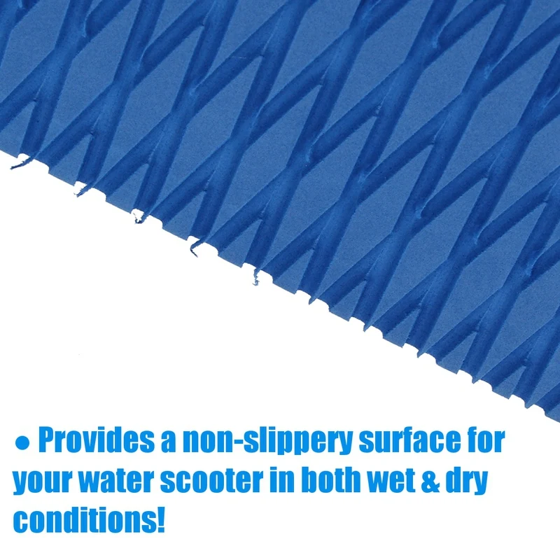 Water Scooter Non-Skid Marine Flooring Synthetic Eva Foam Sheet 37X92Cm Jet-Ski Surfboard Mat Watercraft Sheet 5Mm