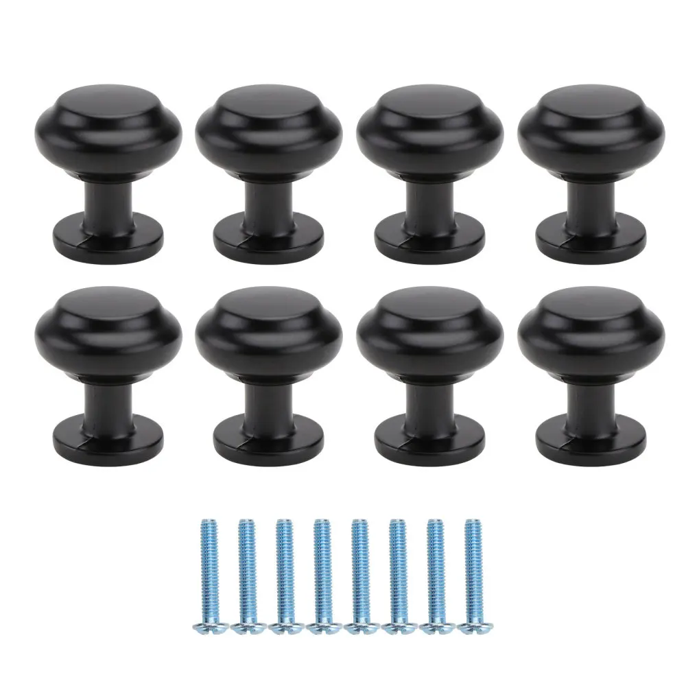 

8Pcs Practical Round Drawer Knobs Door Knobs Handle Cupboard Knob