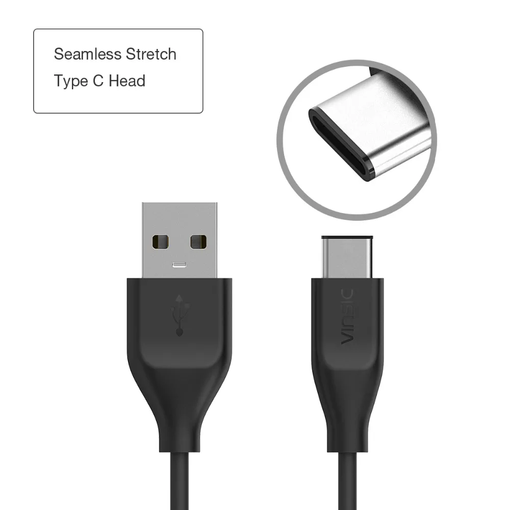 Vinsic 2-портовое USB C type C настенное зарядное устройство с мощностью 18 Вт и мощностью 12 Вт IQ, порт питания PD 2, светодиодный индикатор для iPhone, iPad