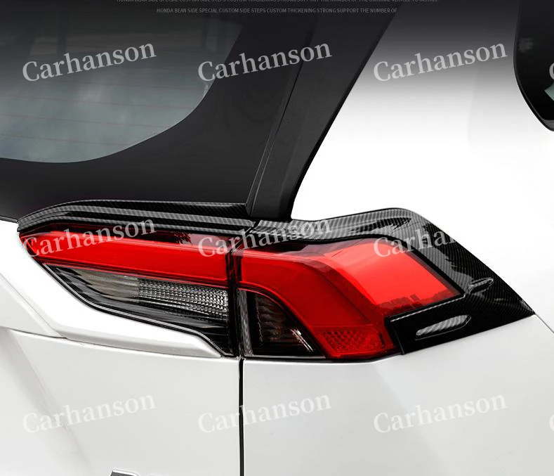 丰田20款RAV4尾灯眉国外版-【碳纤维11