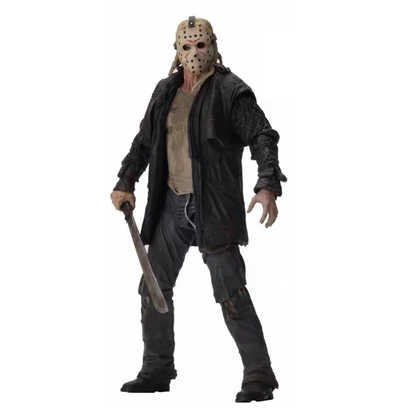 Neca Пятница 13 е 2009/Джейсон вурхи Ultimate 7 дюймов ПВХ фигура аниме Коллекционная