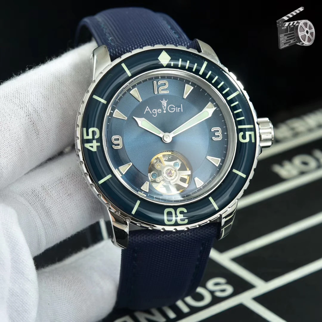 Famous Brand New Men Stainless Steel Sapphire Watch Japanese Automatic Mechanical Ceramic Bezel Gre