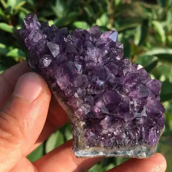 

120-130g Natural Dream Amethyst Quartz Crystal Cluster Specimen Healing