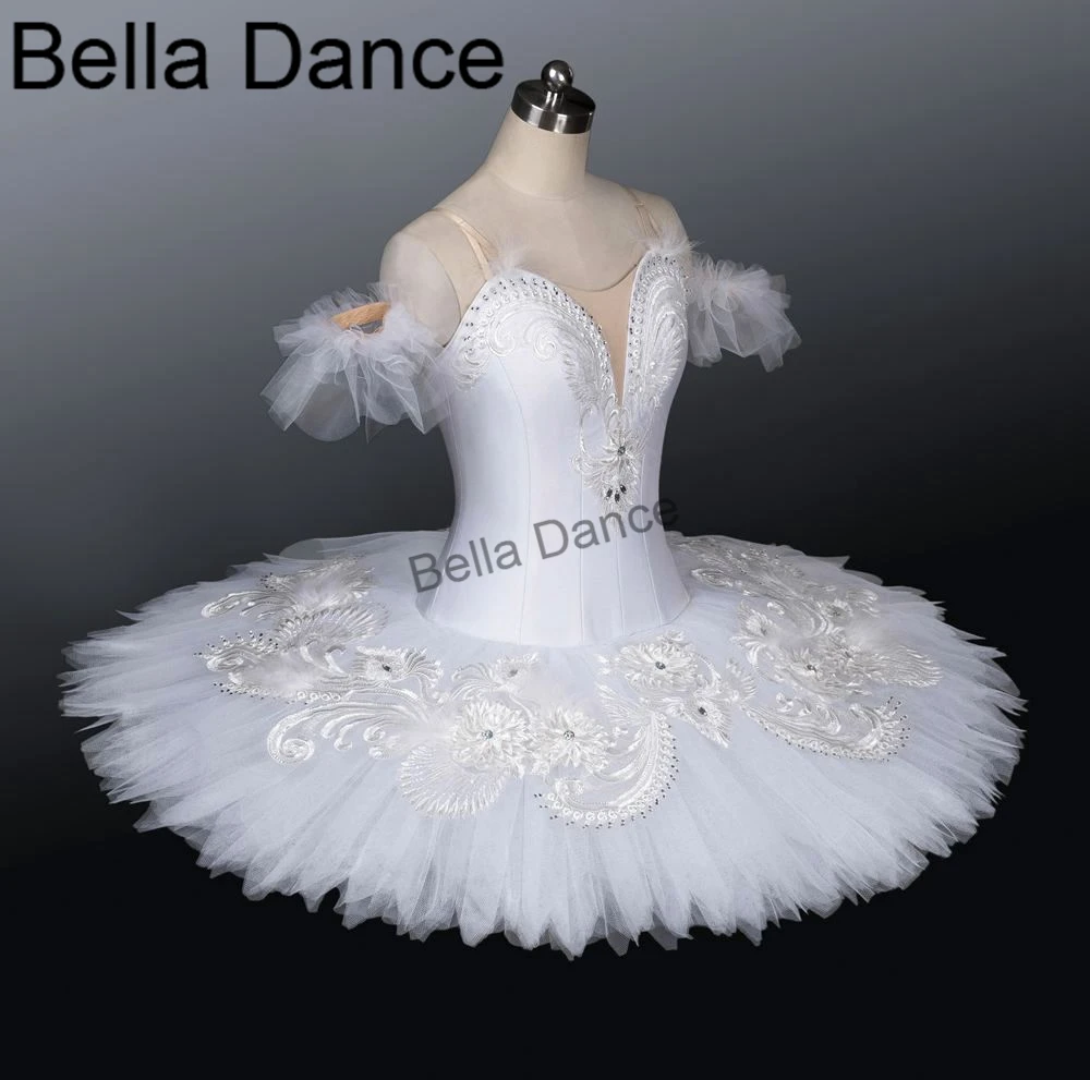 Snow White Queen Gold Medalist Final Round Competiton YAGP Professional Ballet Tutu Women Platter Pancake Doll Costume BT9036