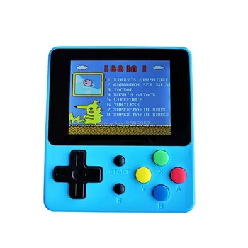 

FC188 Game Console 8 Bit Mini Game Player With Lithium battery 188 Game Built in AV output ( Blue Color )