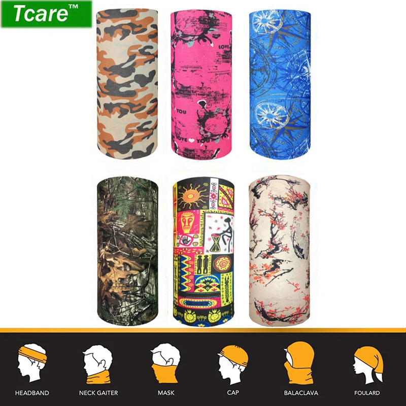 

1Pcs Balaclava Face Mask 12 Ways to Wear - Bandana Neck Gaiter Helmet Liner Balaclava Performance Moisture Wicking Microfiber