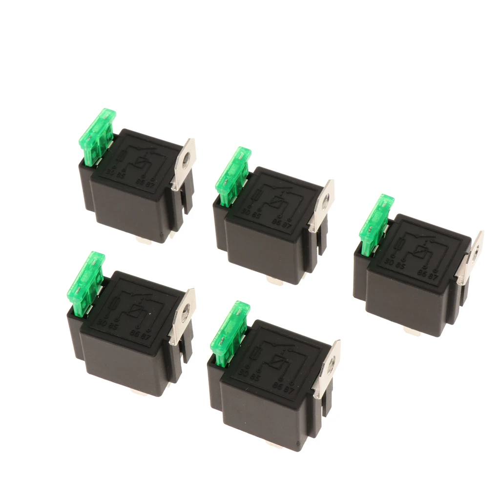 4 Pin 12VDC 30A SPST многоцелевой реле сверхмощный Стандартный комплект реле