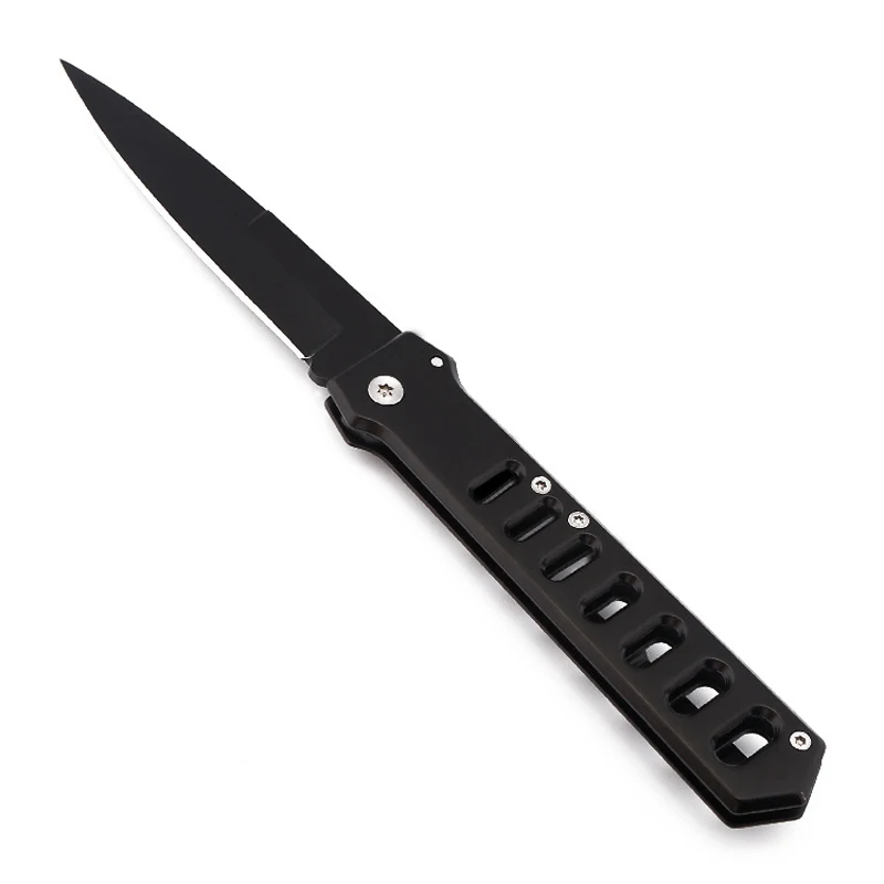 Черный военный тактический Нержавеющая сталь охотничий нож для выживания спасения Складной джунгли Self-ножи для защиты