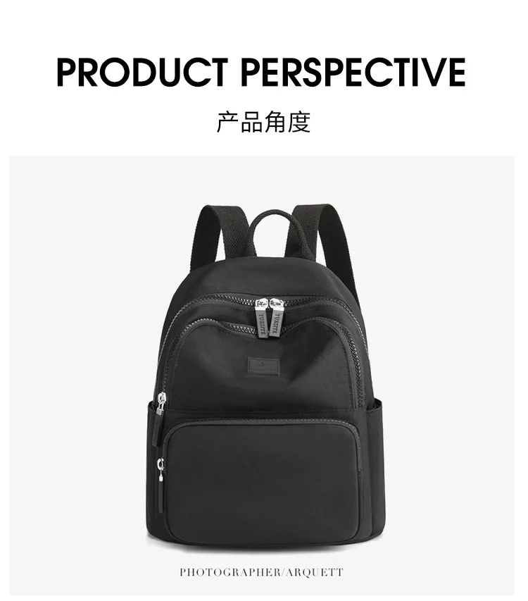 Fashion Solid Color Green Backpack Women 2021 New Trend Student School Bag Leisure Travel Large Capacity Small Backpacks십대 소녀 배낭