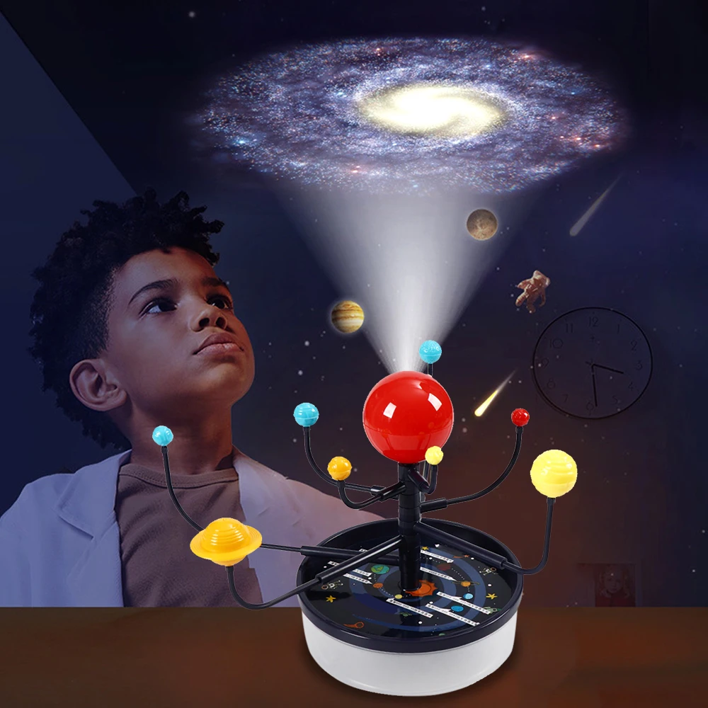 1 Set Solar System Model Kit Nine Planets Science DIY Assembly Parent-child Interaction Planetarium Kids Educational Toy | Игрушки и
