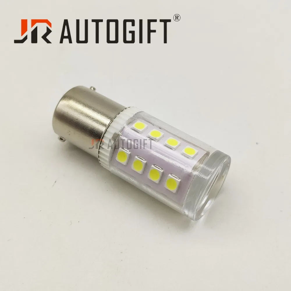 50x Автомобильная сигнальная лампа 24 светодиода 3030 SMD 1156 Ba15s led P21W 1157 BAY15D S25 лампы 12-24V сигнальный светильник поворота заднего хода