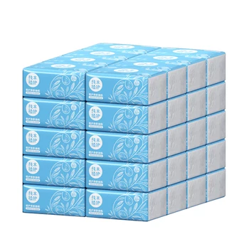 

40 Packs Toilet Paper Tissue Paper Extraction Napkin Household Tissue Paper 60 Sheets 4-layers for Home Kitchen Accessories